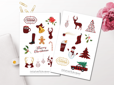 Christmas Sticker Set